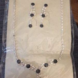 Christina collection necklace and earrings set